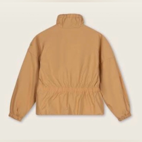 Oilily  Caracas Tan Jacket with Pink Accents. - Picture 2 of 3